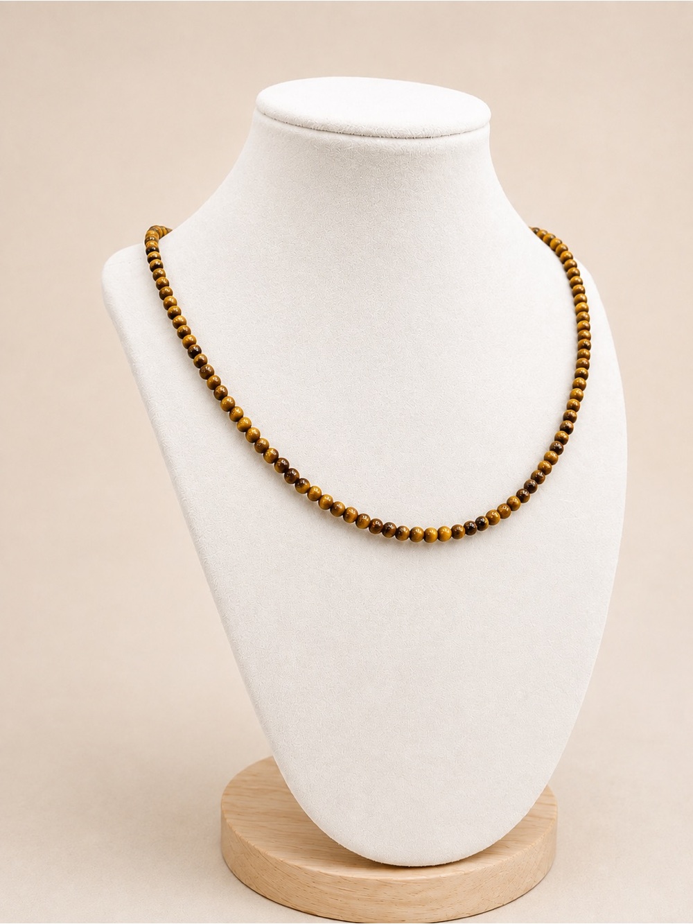 David Yurman Spiritual Bead Necklace With Tiger Eye, 4mm